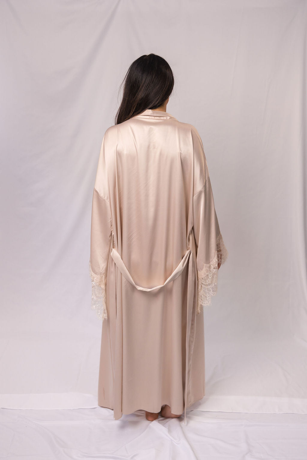 Women’s Satin Robe “Lioness”